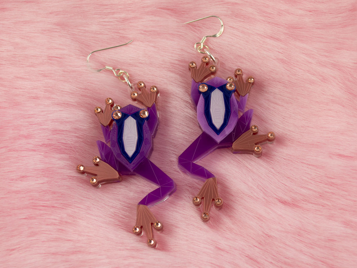 Tree Frog Earrings - Euphoria