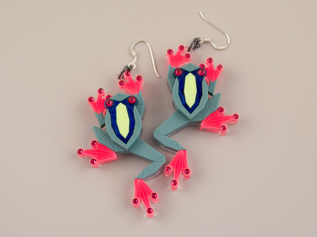 Tree Frog Earrings - Speedway