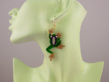 Tree Frog Earrings - King Cobra