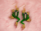 Tree Frog Earrings - King Cobra