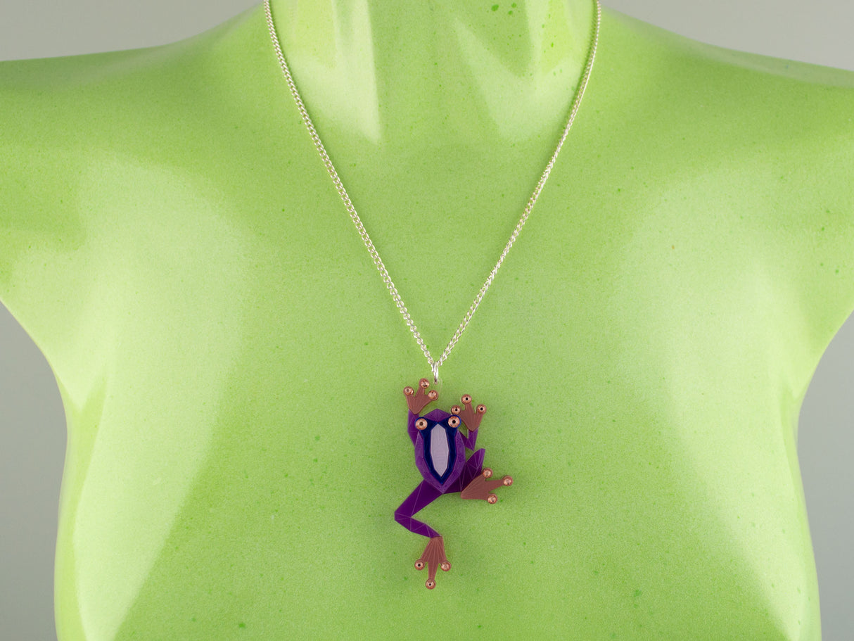 Tree Frog Pendant - Euphoria