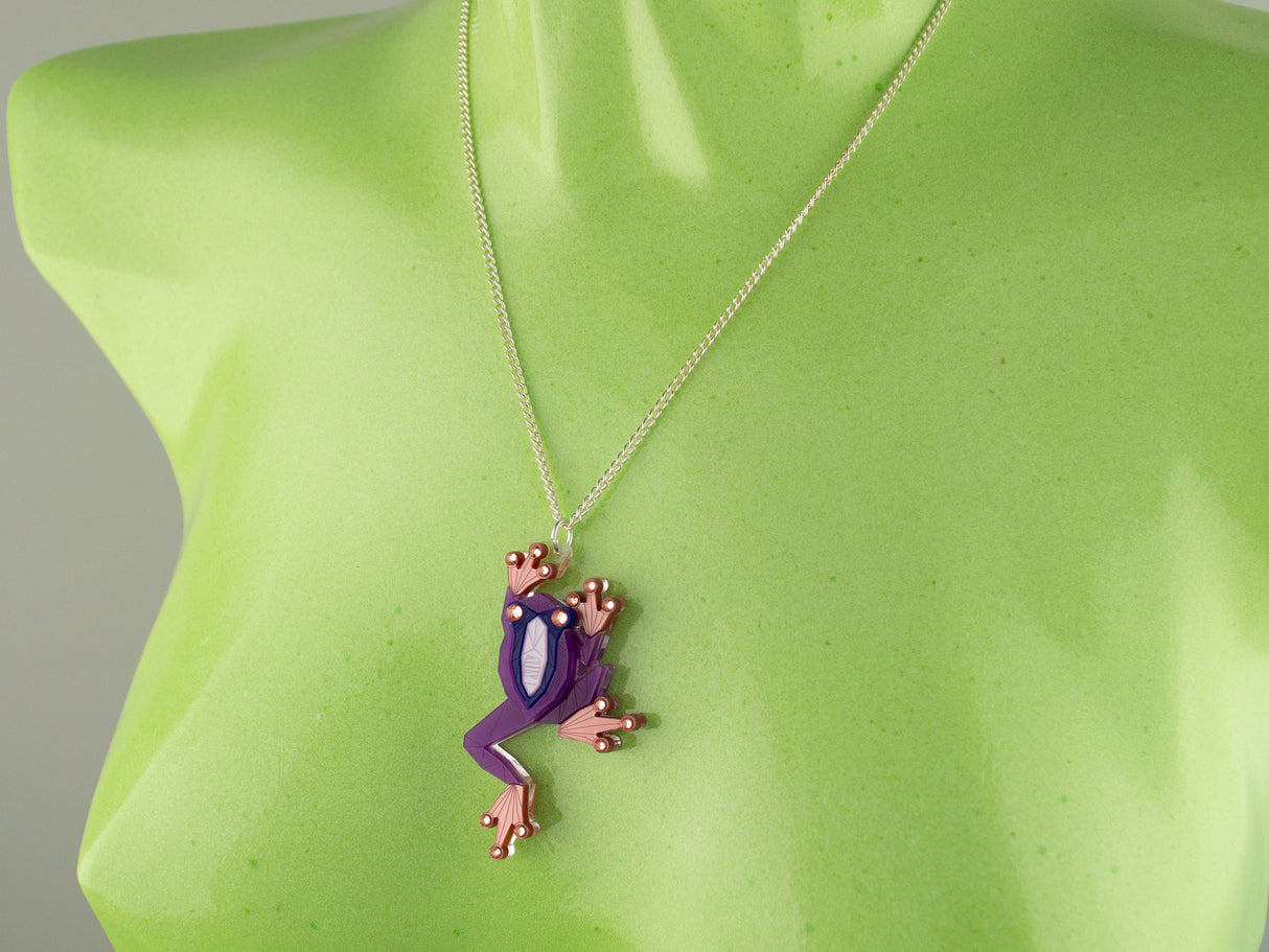 Tree Frog Pendant - Euphoria