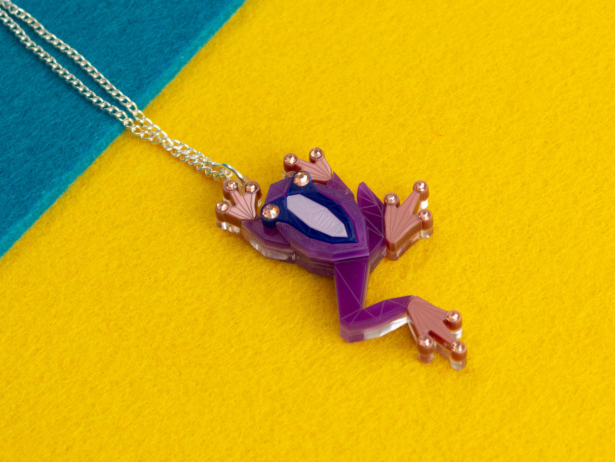 Tree Frog Pendant - Euphoria