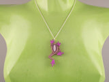 Tree Frog Pendant - Lavender Kiss