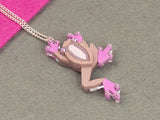 Tree Frog Pendant - Lavender Kiss