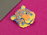 Tiger Head Brooch - Playtime