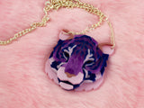 Tiger Head Necklace - Euphoria