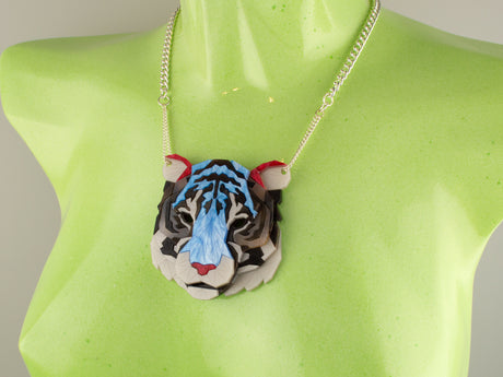 Tiger Head Necklace - Regency