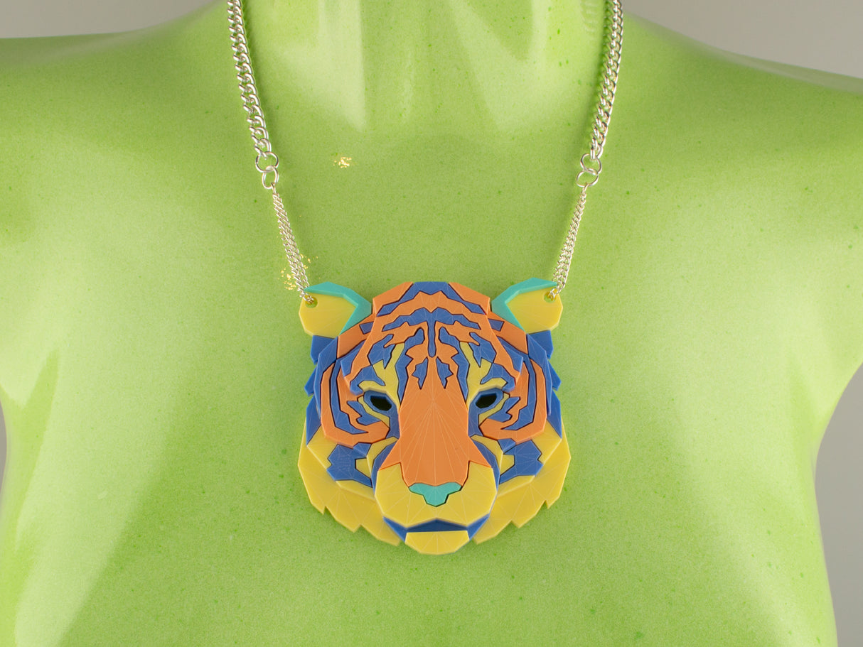 Tiger Head Necklace - Playtime