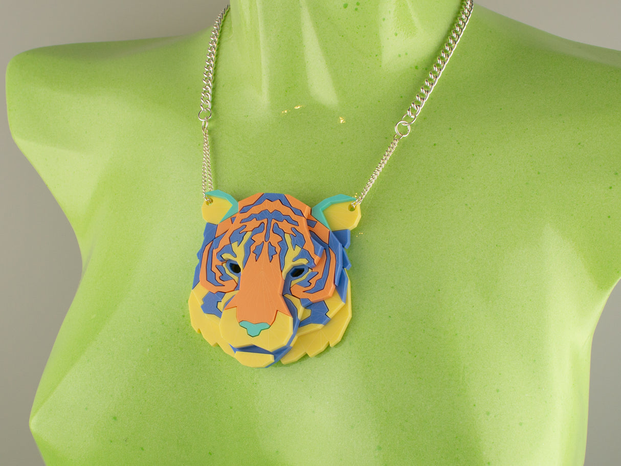 Tiger Head Necklace - Playtime