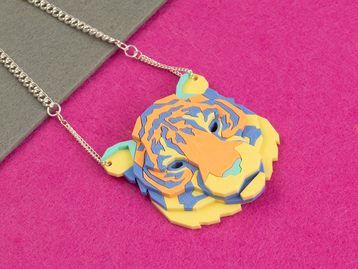 Tiger Head Necklace - Playtime