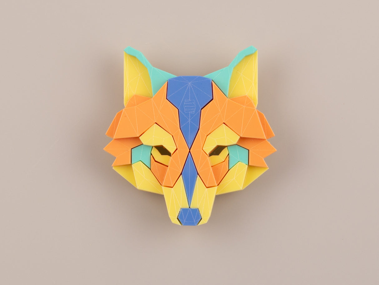 Wolf Head Brooch - Playtime