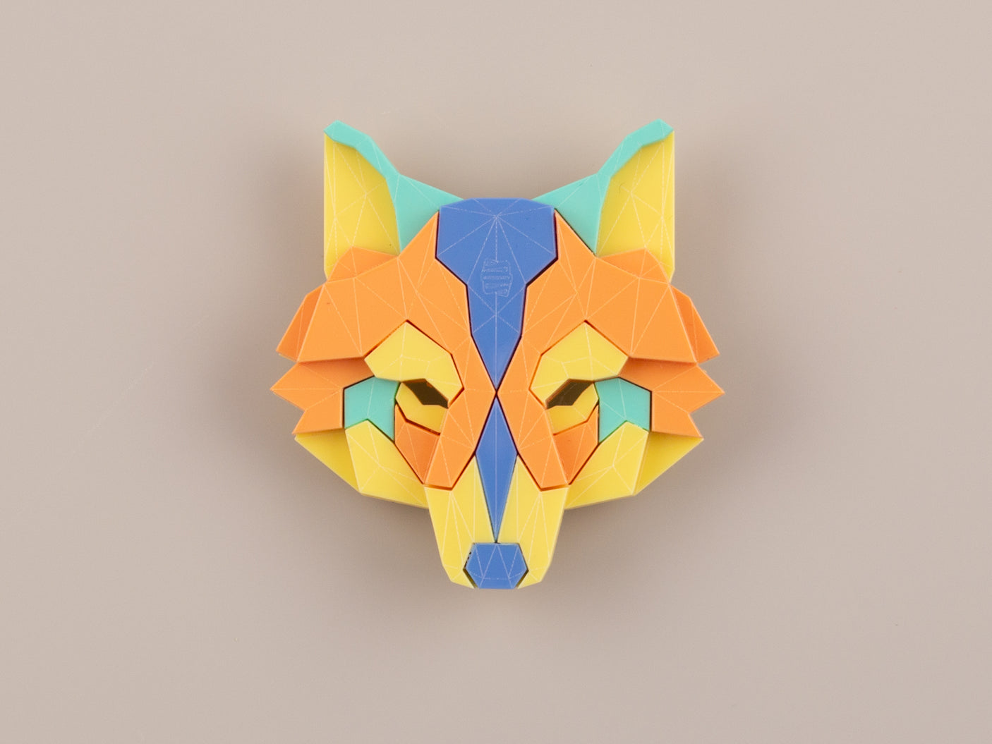 Wolf Head Brooch - Playtime