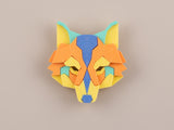 Wolf Head Brooch - Playtime