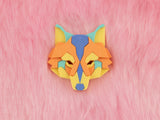 Wolf Head Brooch - Playtime