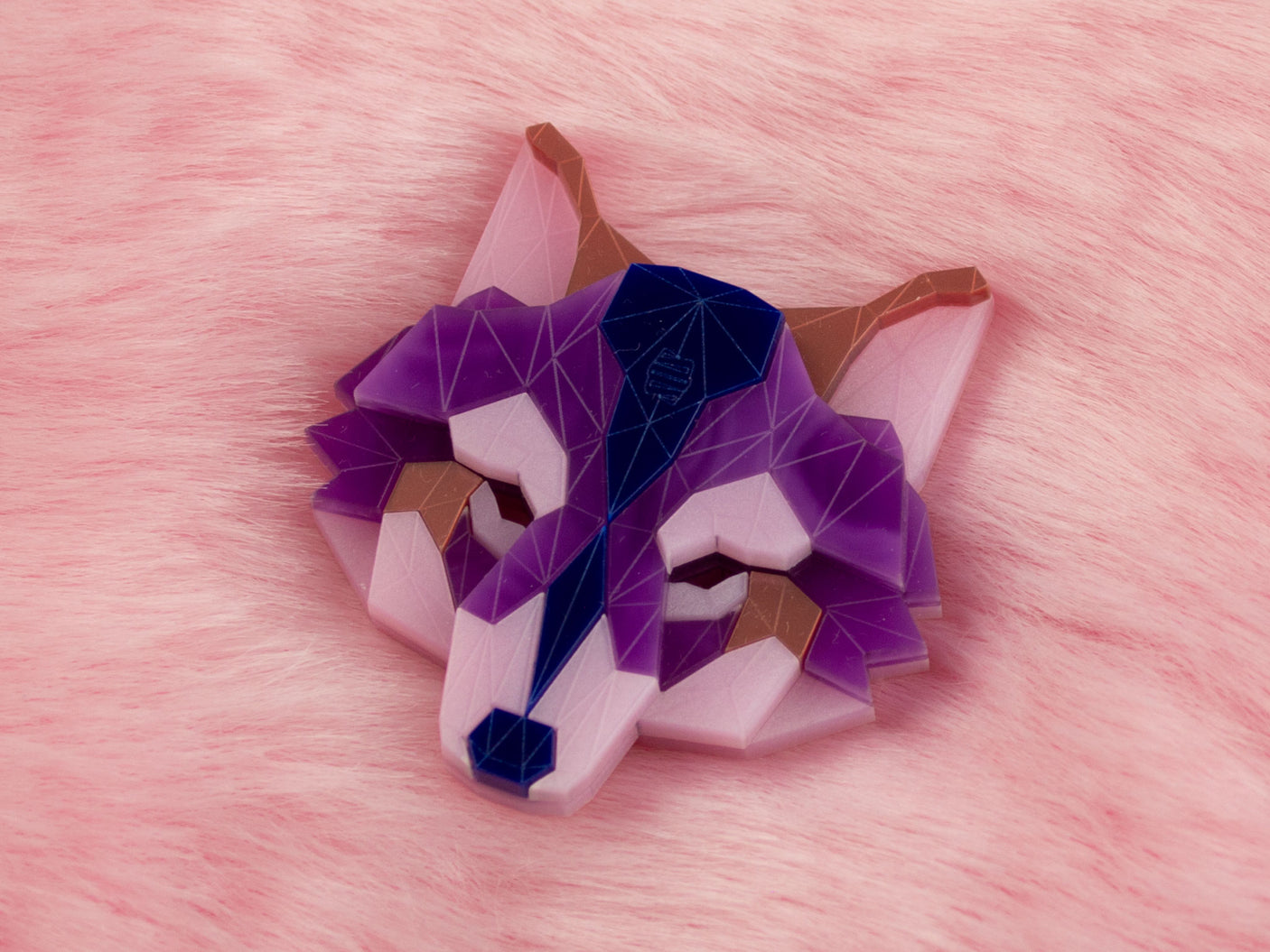 Wolf Head Brooch - Euphoria