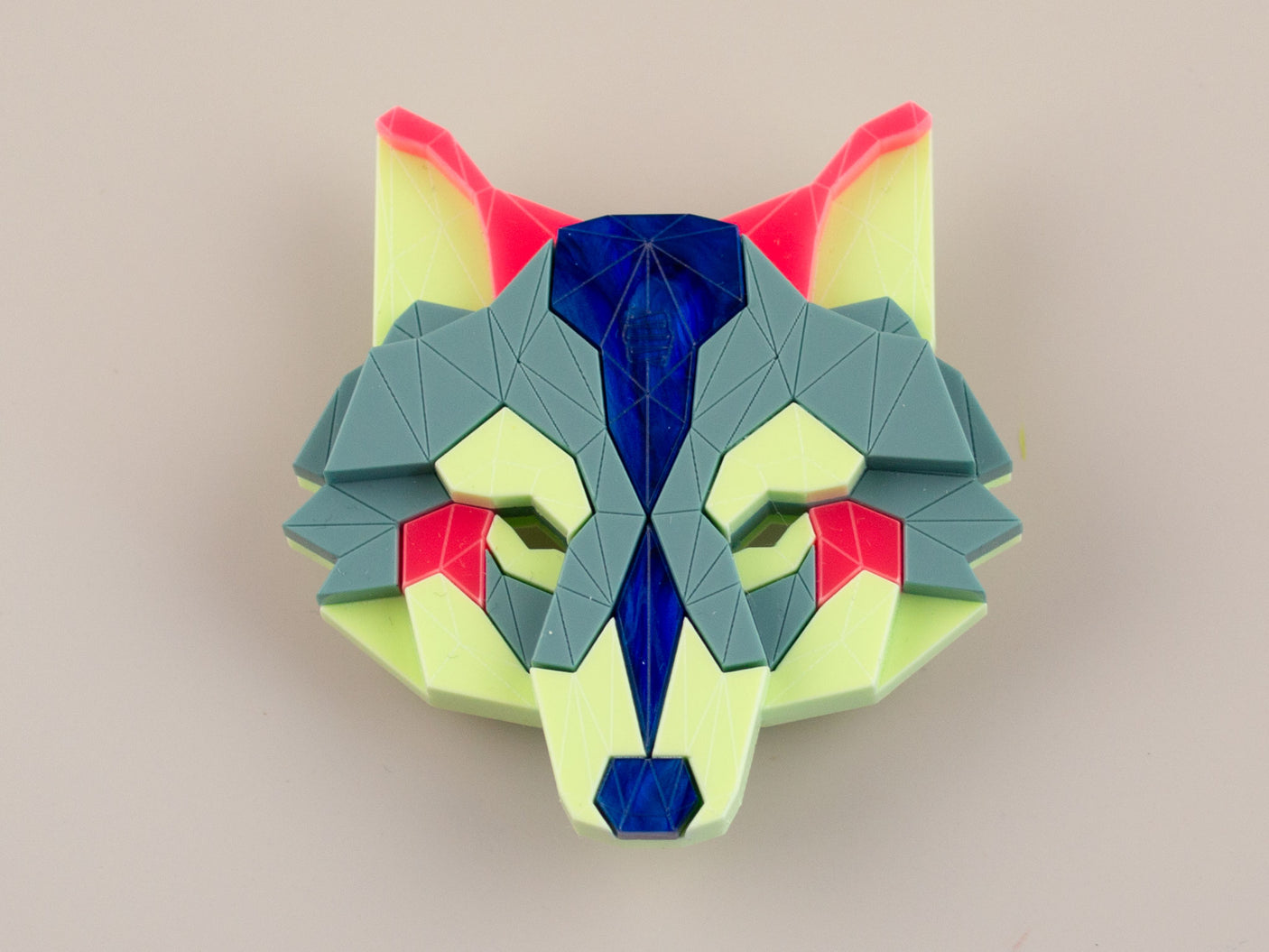 Wolf Head Brooch - Speedway