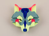 Wolf Head Brooch - Speedway