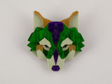 Wolf Head Brooch - King Cobra