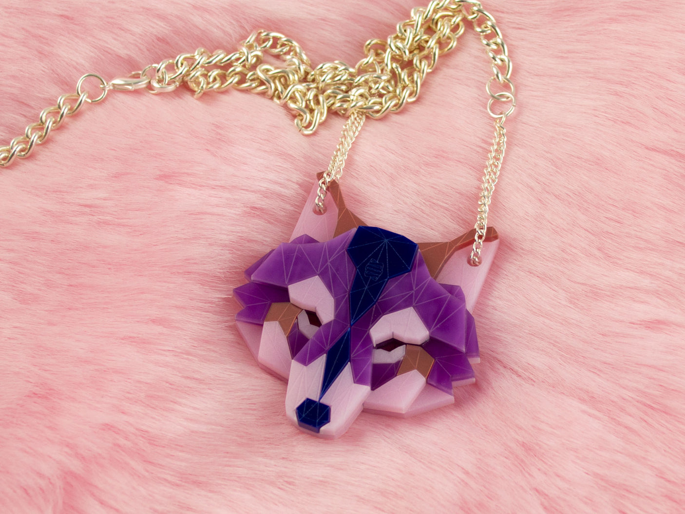 Wolf Head Necklace - Euphoria