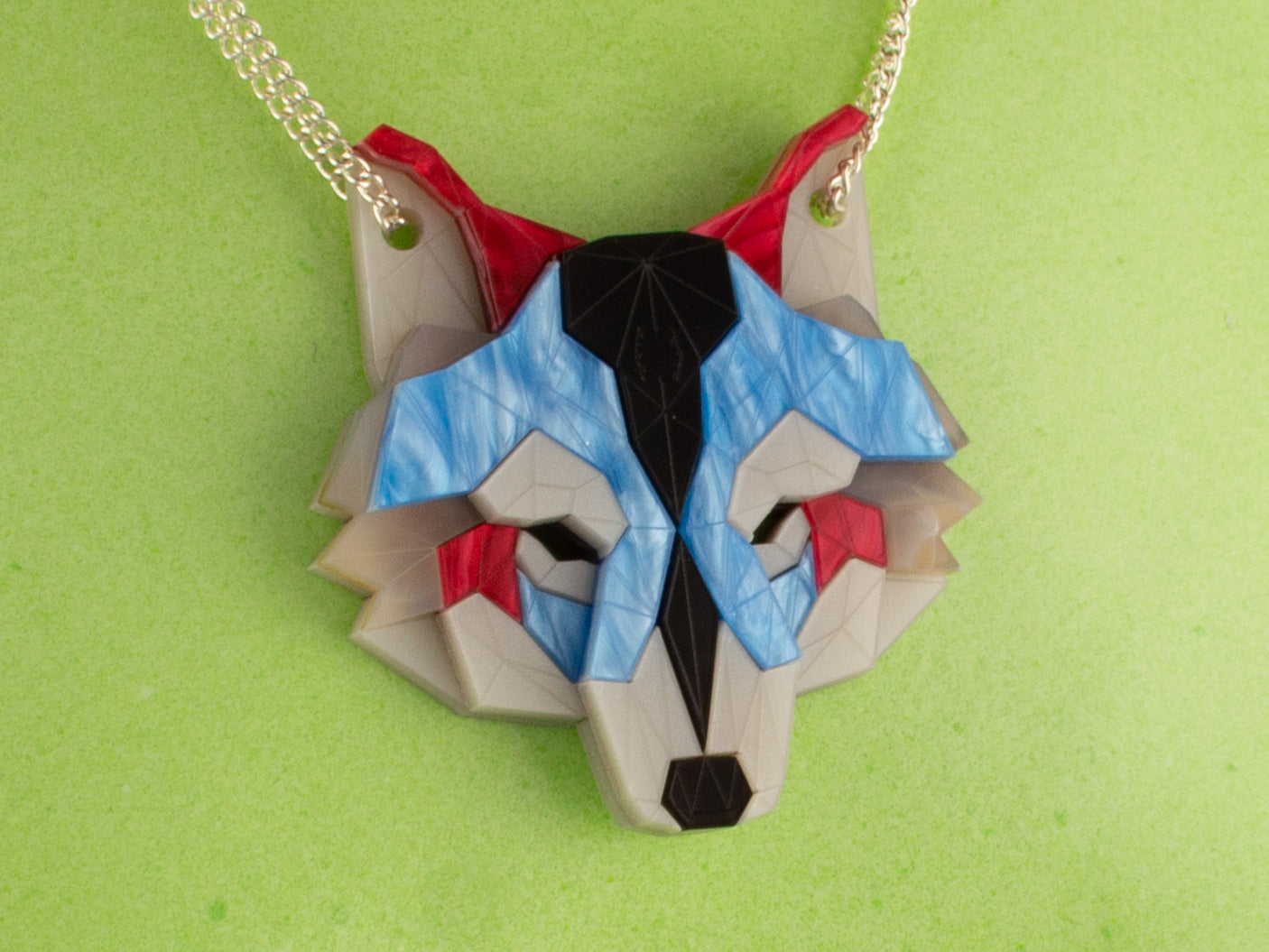 Wolf Head Necklace - Regency