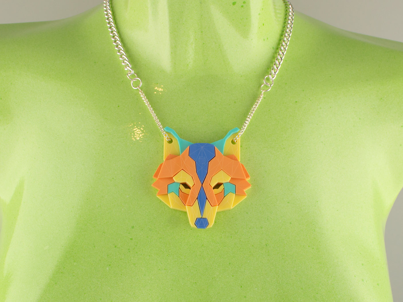 Wolf Head Necklace - Playtime