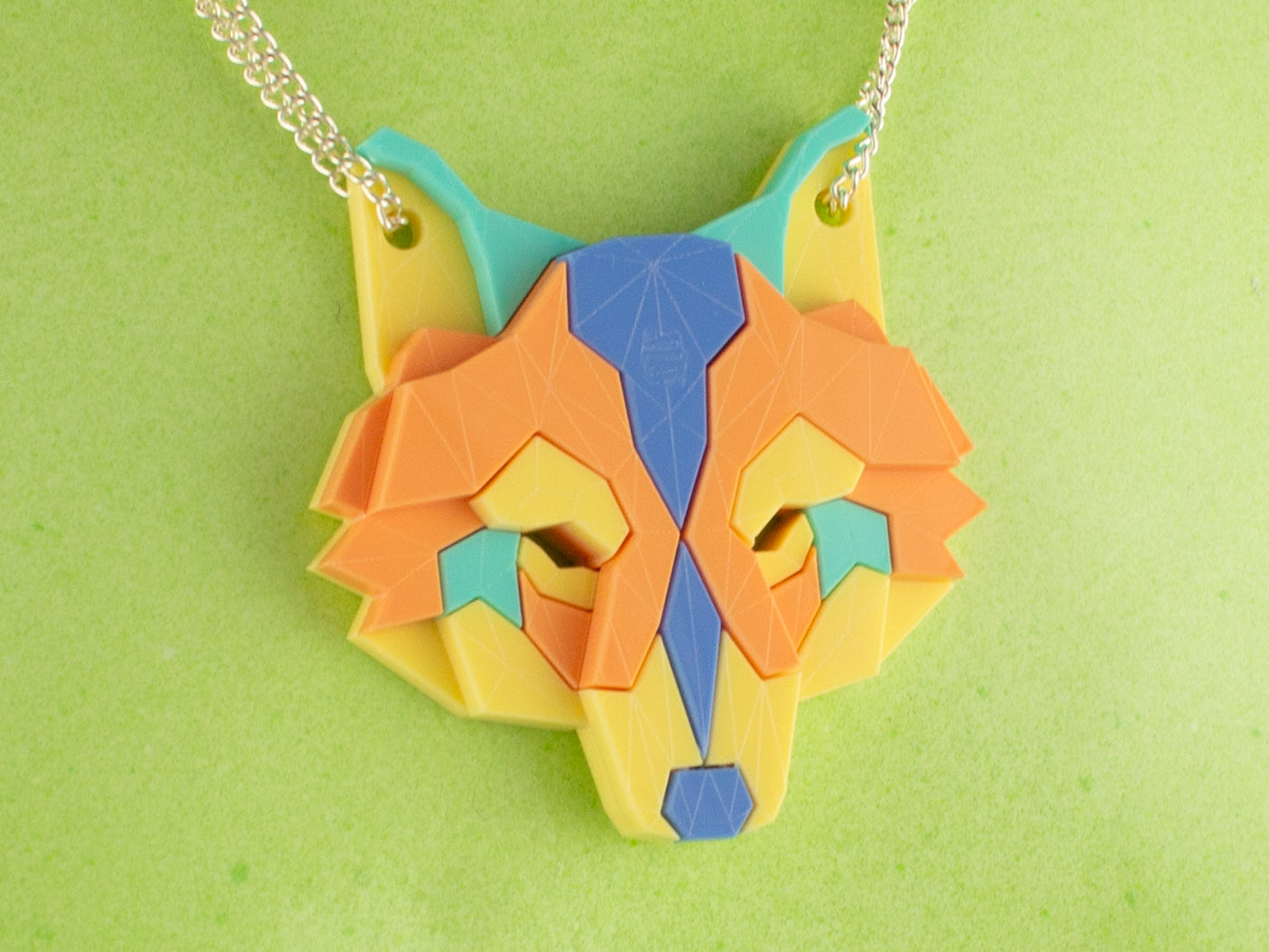 Wolf Head Necklace - Playtime