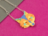 Wolf Head Necklace - Playtime