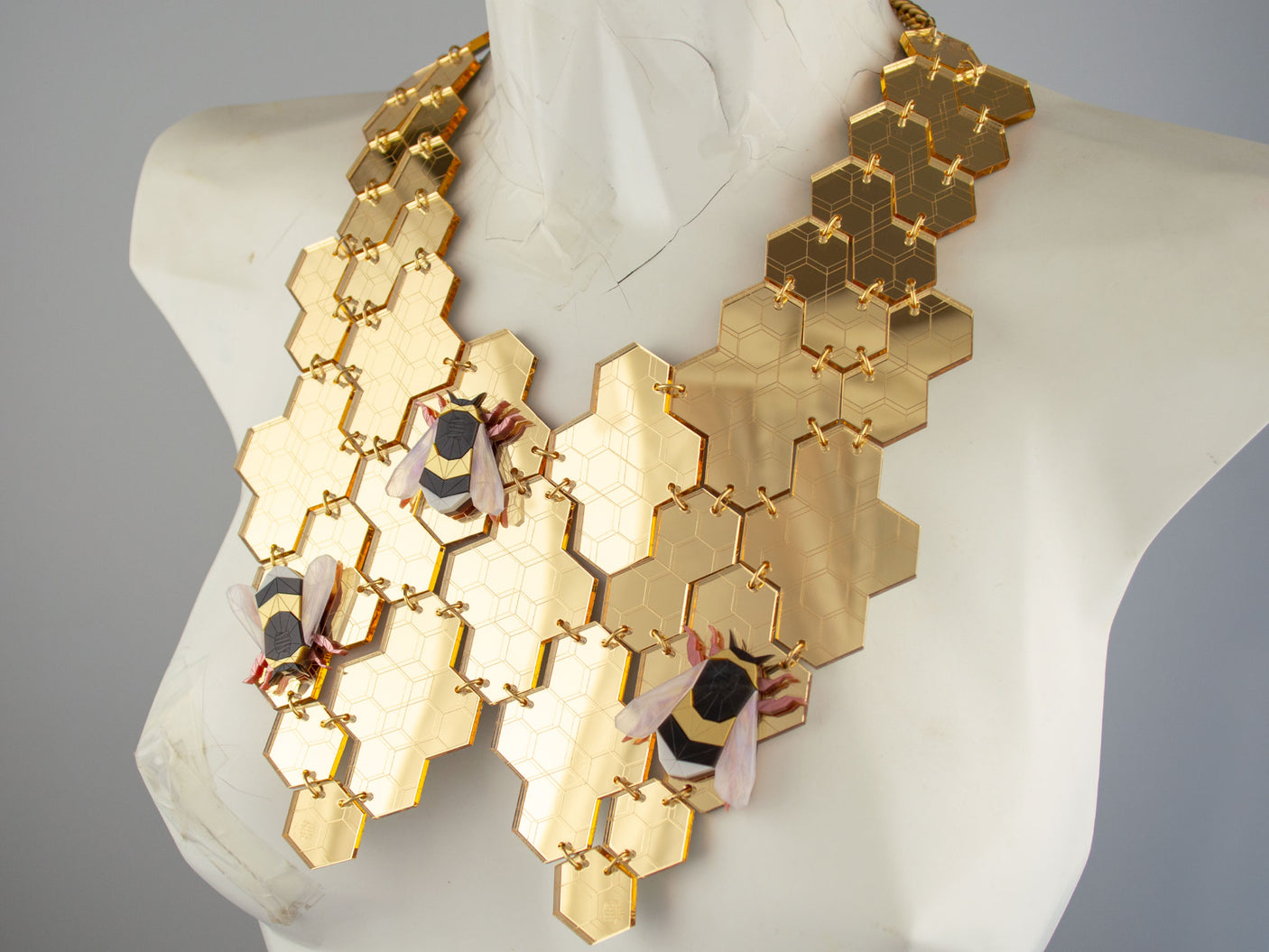 Hive Statement Necklace
