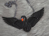 Black Swan Statement Necklace