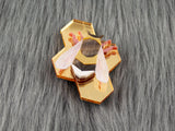 Bumblebee & Hive Brooch