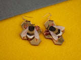 Bumblebee & Hive Earrings