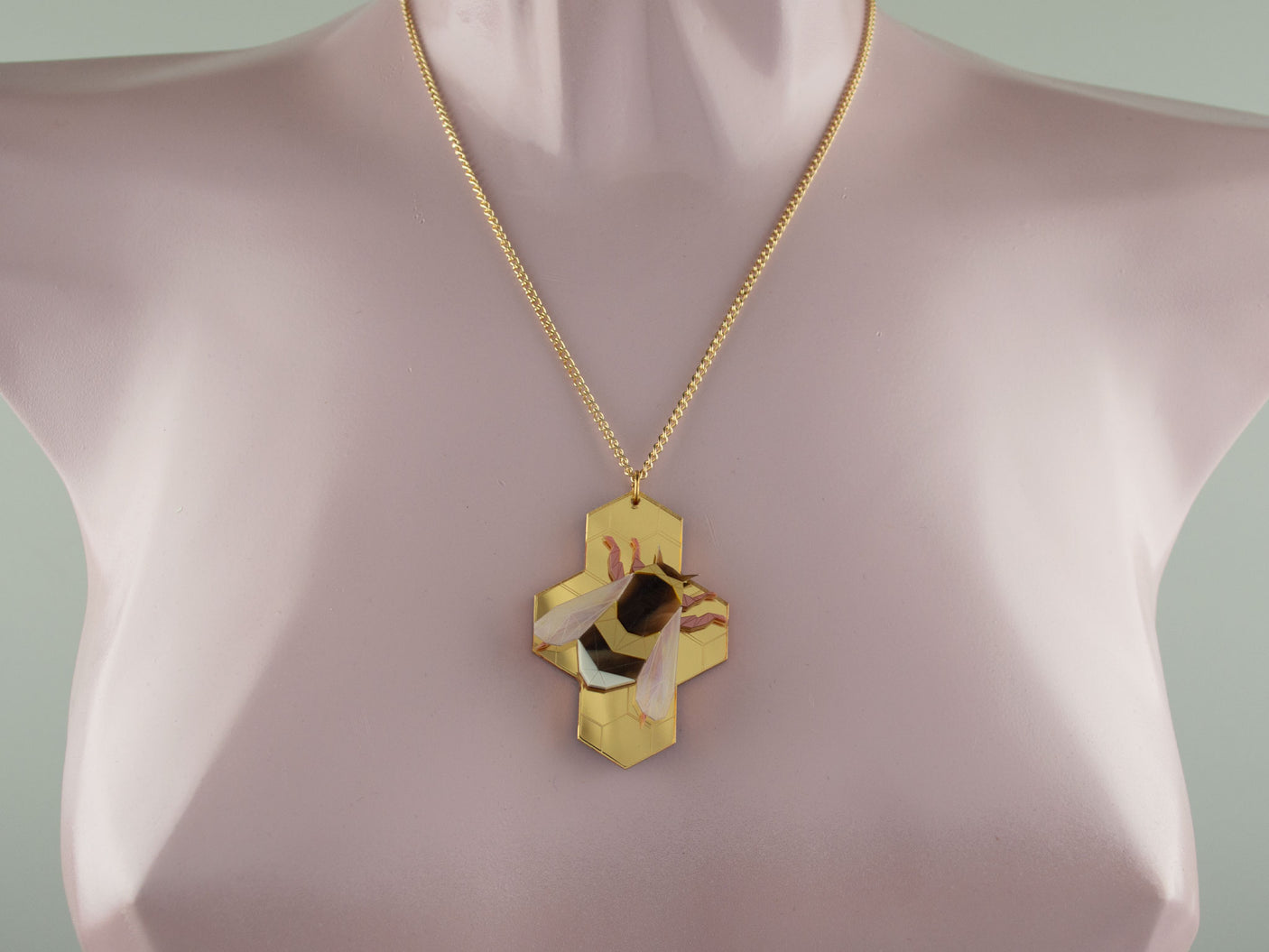 Bumblebee & Hive Pendant